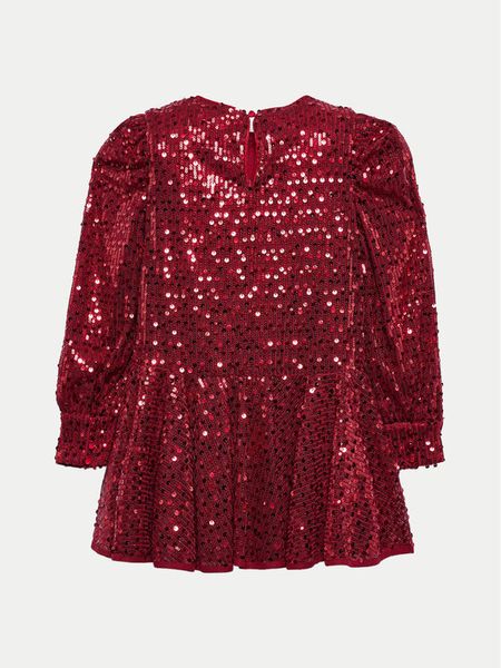 Abel & Lula Sukienka elegancka 5538 Czerwony Regular Fit. Czerwone sukienki dziewczęce Abel & Lula, bez wzorów, z syntetyku, bez ramiączek. Za 209.99 zł.