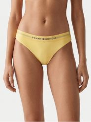 Tommy Hilfiger Dół od bikini UW0UW06363 Żółty. Żółte bikini damskie Tommy Hilfiger, bez wzorów. Za 169.99 zł.