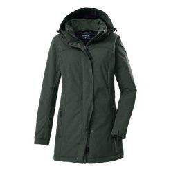 Damska wodoodporna kurtka softshell Killtec GW 36. Szare kurtki przeciwdeszczowe damskie KILLTEC, bez kaptura. Za 609.00 zł.