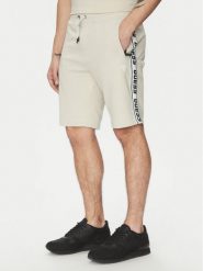 Guess Szorty sportowe Z2YD02 K6ZS1 Écru Regular Fit. Szorty męskie Guess, l, z bawełny. Za 199.99 zł.
