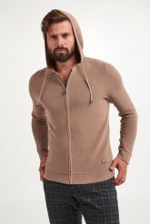 Sweter męski z kapturem Renzon JOOP! JEANS. Swetry męskie Joop! Jeans, m, bez wzorów, z jeansu, bez kołnierzyka. W wyprzedaży za 502.52 zł.