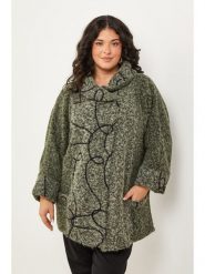 Curvy Lady Płaszcz przejściowy w kolorze khaki rozmiar: 48/50. Brązowe płaszcze damskie Curvy Lady, bez wzorów, klasyczne. Za 239.29 zł.