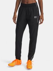 Damskie spodnie sportowe Under Armour UA W Challenger Warmup-BLK. Czarne spodnie sportowe damskie Under Armour, l, z materiału, na fitness i siłownię. Za 306.96 zł.