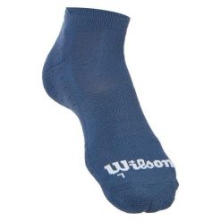 Skarpety tenisowe męskie Wilson KAOS NO SHOW SOCK. Niebieskie skarpetki męskie Wilson, bez wzorów. Za 35.00 zł.