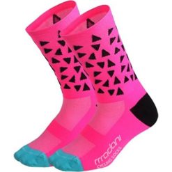 Skarpetki rowerowe unisex madani Ocelot. Żółte skarpetki damskie MADANI, bez wzorów. Za 9.99 zł.