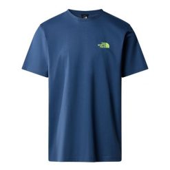 Koszulka Sportowa The North Face Biner Graphic. Niebieskie t-shirty sportowe męskie The North Face, m, bez ramiączek. Za 104.99 zł.