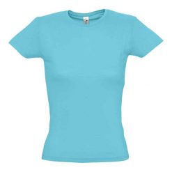 Koszulka Damska/pańska. Fioletowe t-shirty damskie SOL'S, s, bez wzorów, bez kołnierzyka. Za 31.99 zł.