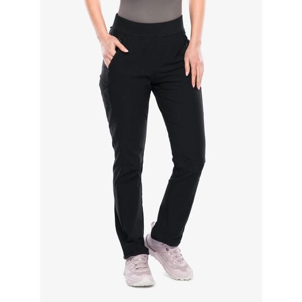Spodnie turystyczne damskie Columbia Leslie Falls Pull-On Pant. Czarne spodnie dresowe damskie Columbia, na lato, xs, bez wzorów. Za 244.99 zł.