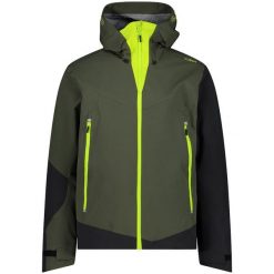 Kurtka narciarska CMP Fix. Zielone kurtki narciarskie i snowboardowe damskie CMP, xl, bez wzorów, z bawełny, bez kaptura, narciarskie. Za 940.80 zł.