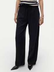 Vero Moda Spodnie materiałowe Bree 10304898 Czarny Loose Fit. Czarne spodnie materiałowe damskie Vero Moda, bez wzorów, z lyocellu. Za 209.99 zł.