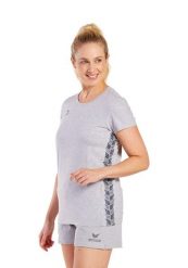 Damska koszulka Erima Essential Team. Szare t-shirty damskie Erima, bez wzorów, z bawełny, bez kołnierzyka. Za 125.00 zł.