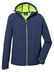Killtec Kurtka softshellowa w kolorze granatowym rozmiar: L. Niebieskie kurtki outdoor męskie KILLTEC, l, bez wzorów, bez kaptura. Za 188.85 zł.