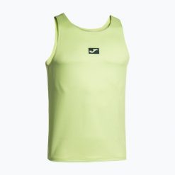 Koszulka do biegania męska Joma R-City. Zielone t-shirty sportowe męskie Joma, na lato, m, z elastanu, bez ramiączek, do biegania. Za 109.99 zł.