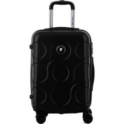 Walizka w kolorze czarnym - 44 l. Czarne walizki Bestseller Luggage, bez wzorów, z materiału. W wyprzedaży za 189.95 zł.