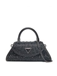 Guess Torebka HWXM95 28780 Czarny. Czarne torebki klasyczne damskie Guess, z aplikacjami, z materiału, bez dodatków. Za 409.99 zł.