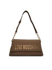LOVE MOSCHINO Torebka JC4024PP1ALD0200 Brązowy. Brązowe torebki klasyczne damskie Love Moschino, bez wzorów, ze skóry, bez dodatków. Za 439.00 zł.