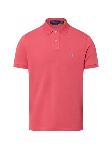 Polo Ralph Lauren koszulka polo Mężczyźni Bawełna czerwony, L. Czerwone koszulki polo męskie Polo Ralph Lauren, l, bez wzorów, z bawełny, bez ramiączek. Za 479.95 zł.