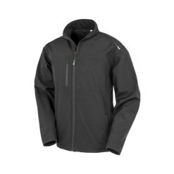 Kurtka z recyklingu Result Softshell. Czarne kurtki softshell damskie RESULT, m, bez wzorów, z poliesteru, bez kaptura. Za 179.40 zł.