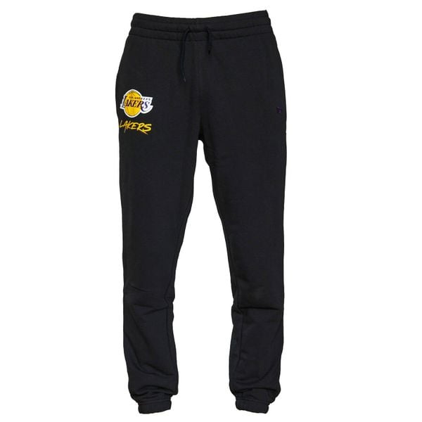 Spodnie sportowe męskie New Era NBA Team Los Angeles Lakers Logo Jogger. Żółte spodnie sportowe męskie New Era, z bawełny. Za 255.45 zł.