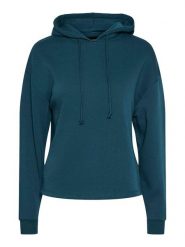Pieces Bluza "Chilli" w kolorze niebieskim rozmiar: S. Niebieskie bluzy z kapturem damskie Pieces, s. Za 83.42 zł.