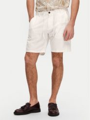 Selected Homme Szorty materiałowe Brody 16087638 Écru Regular Fit. Szorty męskie Selected Homme, bez wzorów, z bawełny. Za 129.99 zł.