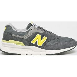 New Balance - Buty CM997HDJ. Szare buty sportowe na co dzień męskie New Balance, z gumy, bez zapięcia. Za 369.90 zł.
