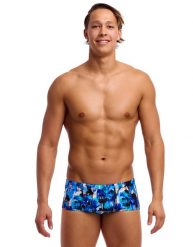 Kąpielówki Funky Trunks You Messer - trunki męskie. Czarne kąpielówki męskie FUNKY TRUNKS, l, bez wzorów, z materiału, do pływania. Za 159.00 zł.