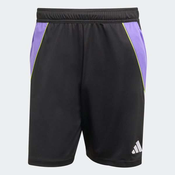 Spodenki piłkarskie ADIDAS Tiro 24. Szorty damskie Adidas, bez wzorów, sportowe. W wyprzedaży za 79.99 zł.