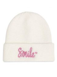 Lasocki Kids Czapka 2K3-008-AW23 Biały. Białe czapki dziecięce Lasocki Kids, na zimę, bez wzorów, z syntetyku. Za 49.99 zł.