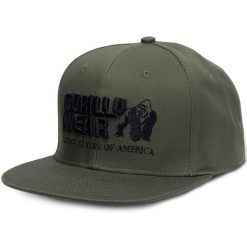 Dothan Czapka - zielony. Zielone czapki męskie GORILLA WEAR, bez wzorów. Za 136.00 zł.