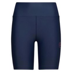 Szorty damskie La Sportiva Aerial. Niebieskie szorty damskie La Sportiva, bez wzorów, z materiału, sportowe, z podwyższonym stanem. Za 279.00 zł.