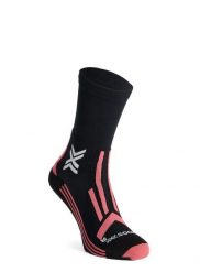 Skarpety do biegania damskie X-Socks Trailrun Perform Crew. Czarne skarpetki damskie X-Socks, bez wzorów, z materiału. Za 84.00 zł.