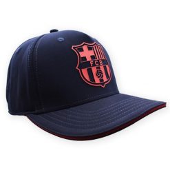 Czapka z daszkiem FC Barcelona - oficjalna licencjonowana. Niebieskie czapki męskie Puma, bez wzorów, casualowe. Za 109.00 zł.