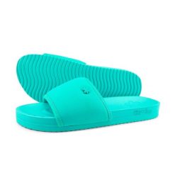 Klapki plażowe damskie Flip Flop Pool Neo Flower. Niebieskie klapki damskie Flip Flop, bez wzorów, bez obcasa. Za 100.05 zł.