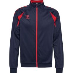 Kurtka z dresu Hummel Core 2.0. Czerwone kurtki damskie HUMMEL, bez wzorów, z dresówki, sportowe, bez kaptura. Za 223.50 zł.