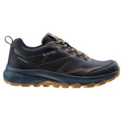 Buty Hi-Tec Mirati Wp M 92800490098 czarne. Czarne buty trekkingowe męskie z gumy, przed kostkę, bez zapięcia. Za 357.98 zł.