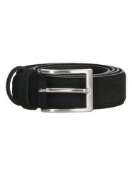 D exclusive Skórzany pasek w kolorze czarnym rozmiar: 115. Czarne paski męskie d exclusive, bez wzorów, z materiału. Za 56.99 zł.