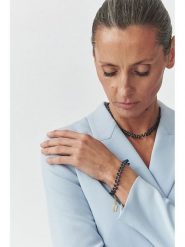 TATUUM Bransoletka z elementami ozdobnymi rozmiar: onesize. Niebieskie bransoletki damskie Tatuum, metalowe. Za 61.46 zł.