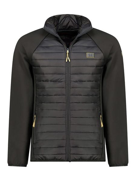 Canadian Peak Kurtka polarowa "Touroeak" w kolorze czarnym rozmiar: XL. Czarne kurtki męskie Canadian Peak, xl, z aplikacjami, z materiału, bez kaptura. Za 174.84 zł.