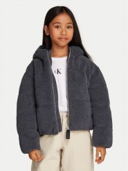Calvin Klein Jeans Kurtka puchowa IG0IG02681 Czarny Regular Fit. Czarne spodnie dziewczęce Calvin Klein Jeans, z jeansu. Za 569.99 zł.