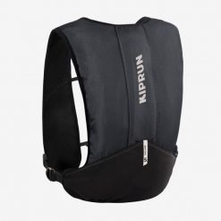 Plecak do biegania unisex Kiprun 5 l z bukłakiem1 l. Czarne plecaki damskie KIPRUN, bez wzorów, z materiału. Za 129.99 zł.