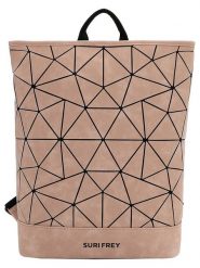 SURI FREY Plecak "Jessy-Lu" w kolorze beżowym - 37 x 40 x 11 cm rozmiar: onesize. Brązowe plecaki damskie Suri Frey, bez wzorów, z materiału. Za 104.99 zł.