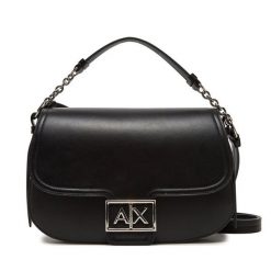 Torebka Armani Exchange. Czarne torebki klasyczne damskie Armani Exchange, bez wzorów, bez dodatków. Za 409.99 zł.