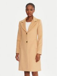 Rinascimento Płaszcz przejściowy CFC0126117003 Beżowy Regular Fit. Brązowe płaszcze damskie RINASCIMENTO, xl, bez wzorów, z syntetyku. Za 619.99 zł.