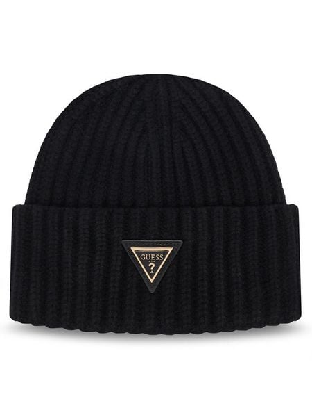 Guess Czapka AW5623 VIS01 Czarny. Czarne czapki zimowe damskie Guess, z wiskozy. Za 154.99 zł.