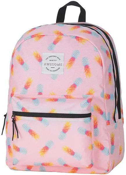 Niesamowity podwójny plecak 24 L, różowy. Czerwone plecaki damskie Erima, z aplikacjami, z dzianiny, eleganckie. Za 163.99 zł.
