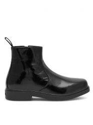 Badura Botki DYLAN-03 MI08 Czarny. Czarne buty zimowe męskie Badura, ze skóry, bez zapięcia. Za 299.99 zł.
