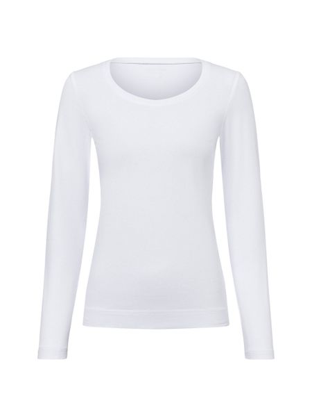 Marie Lund koszulka z długim rękawem Kobiety Dżersej biały, XL. Białe t-shirty damskie Marie Lund, xl, bez wzorów, z dżerseju, bez ramiączek. Za 99.95 zł.