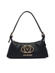 LOVE MOSCHINO Torebka JC4212PP0PKB0000 Czarny. Czarne torebki klasyczne damskie Love Moschino, bez wzorów, bez dodatków. Za 729.99 zł.