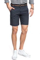 SPODENKI MUSTANG Denver Short Check Print 1912-Total Eclipse 1007528 11318. Szorty męskie Mustang, z materiału, bez kołnierzyka. W wyprzedaży za 79.99 zł.